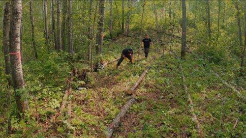 Bushcraft Basecamp - Clearing Ground-min